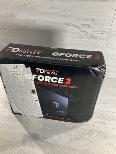 Fantom Drives 2TB 7200RPM External Hard Drive - USB 3.2 Gen 1 - 5Gbps - GForce 3 (6922756751543)